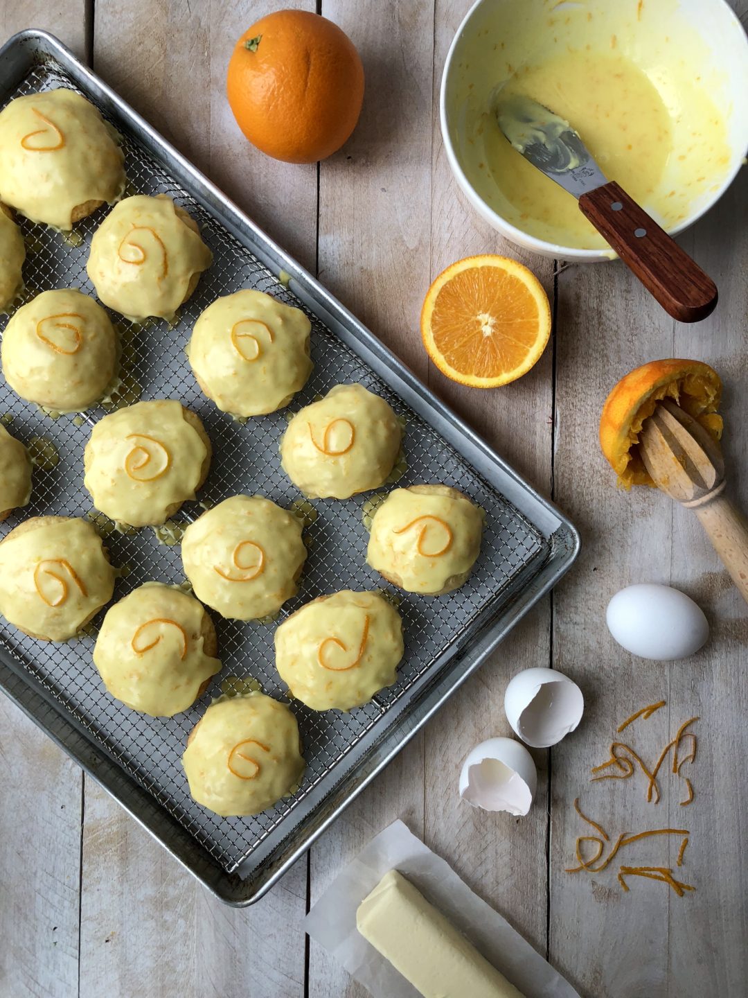 Orange Drop Cookies | The Kitchen Fairy