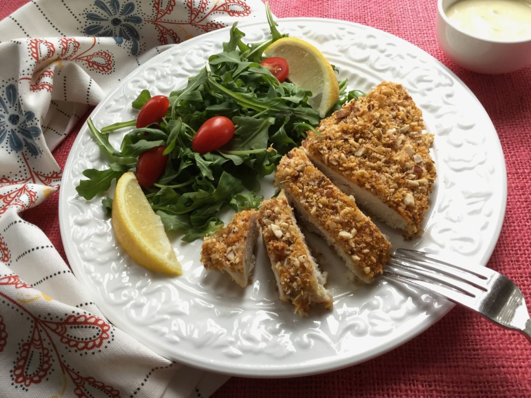 Almond Crusted Chicken - The Kitchen Fairy