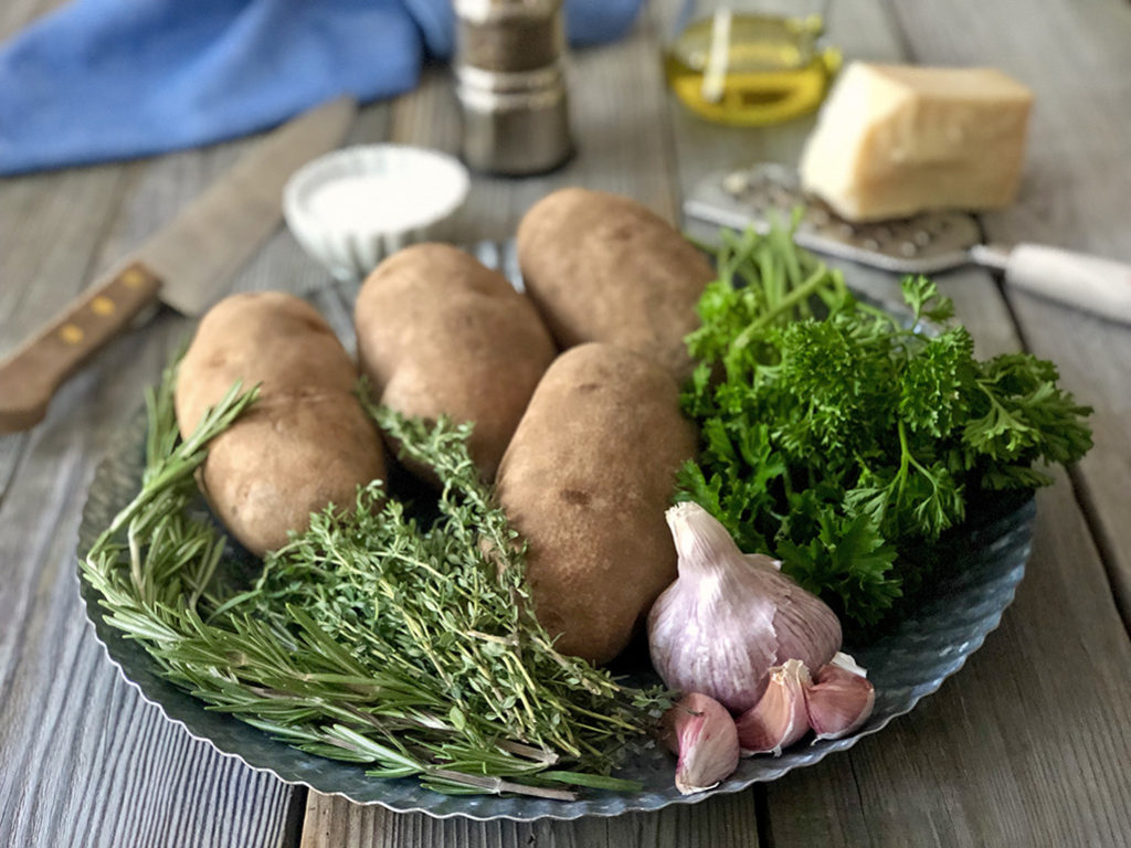 Mashed potatoes ingredients