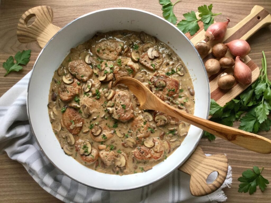 Pork Medallions In Mushroom Sauce Recipe