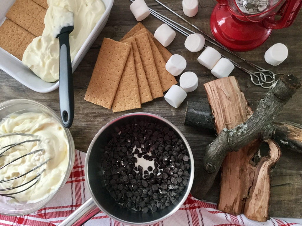 smores pie ingredients