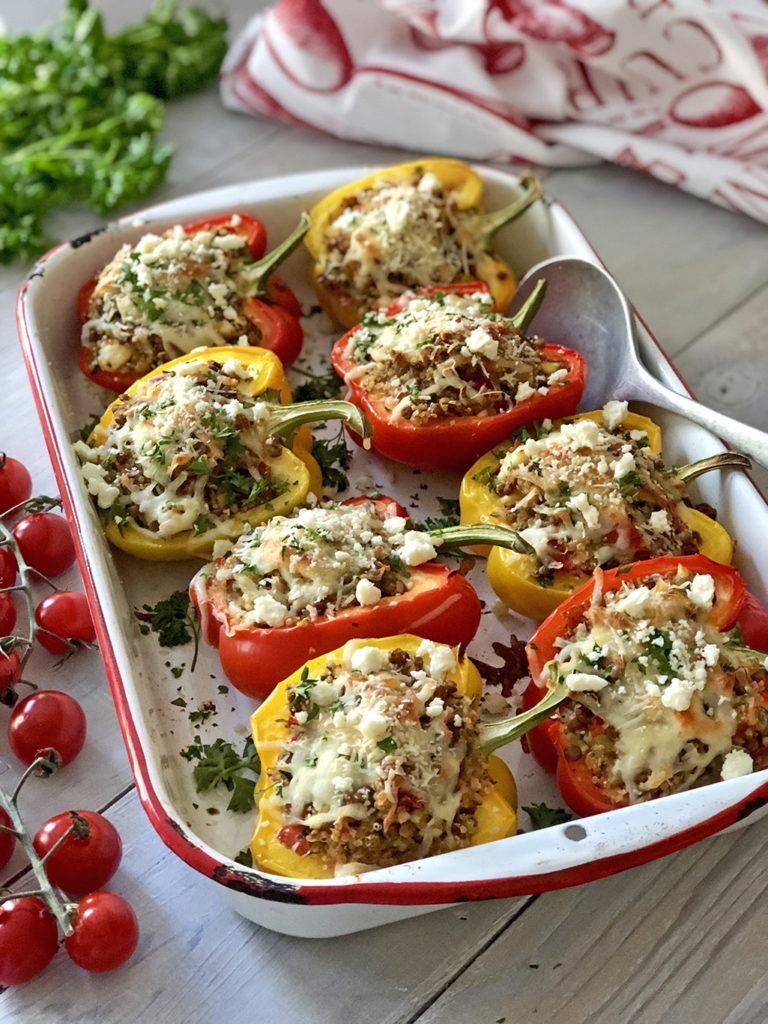 Veggie Stuffed Peppers