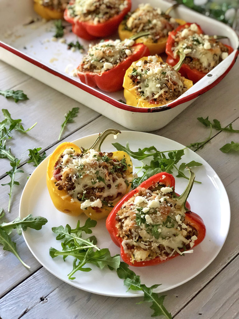 vegetarian stuffed peppers