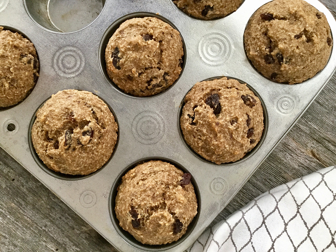 Oat Bran Applesauce Muffins 1 BEST