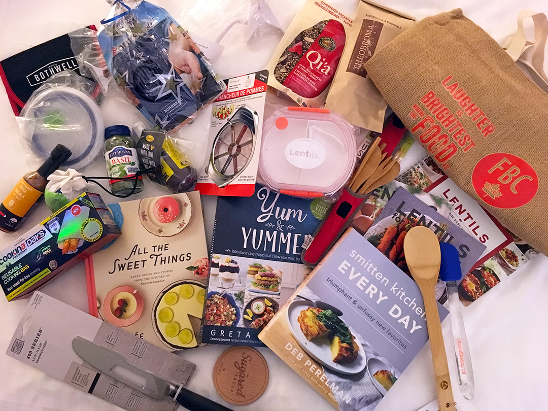 Food Bloggers of Canada Swag Bag