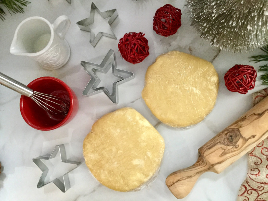 making christmas cookies