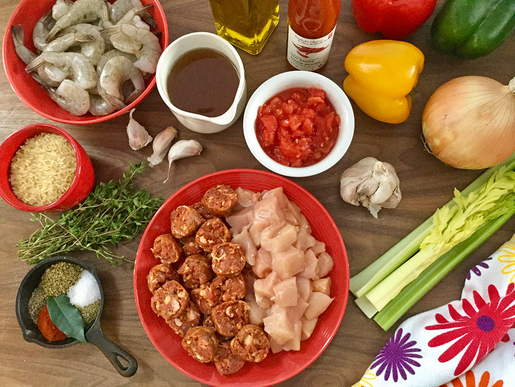 Jambalaya Ingredients