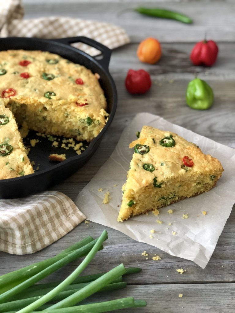 easy corn bread cast iron skillet