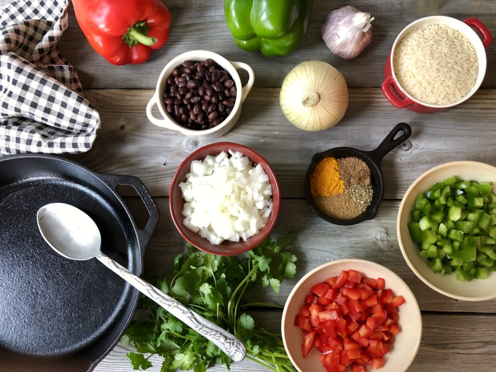 Jeweled Rice & Black Beans 2 BEST Prep