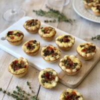 Mushroom & Goat Cheese Tartlets 1 BEST