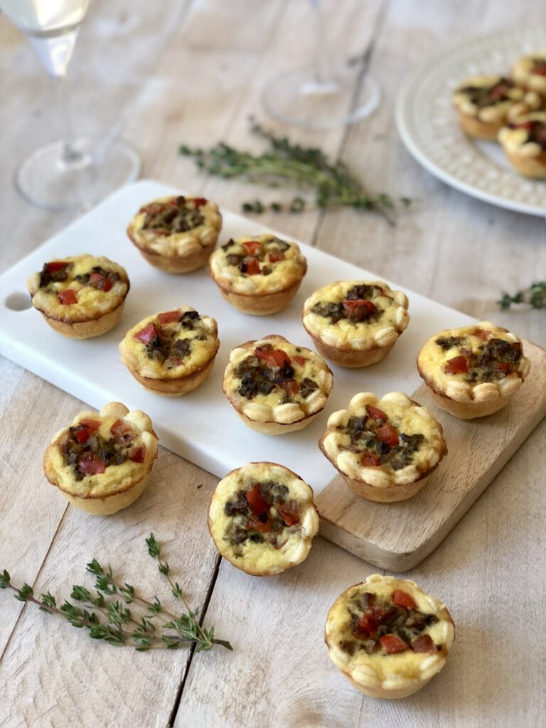 Mushroom & Goat Cheese Tartlets 1 BEST