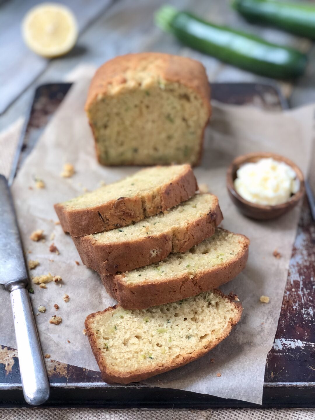 Lemon Zucchini Loaf The Kitchen Fairy