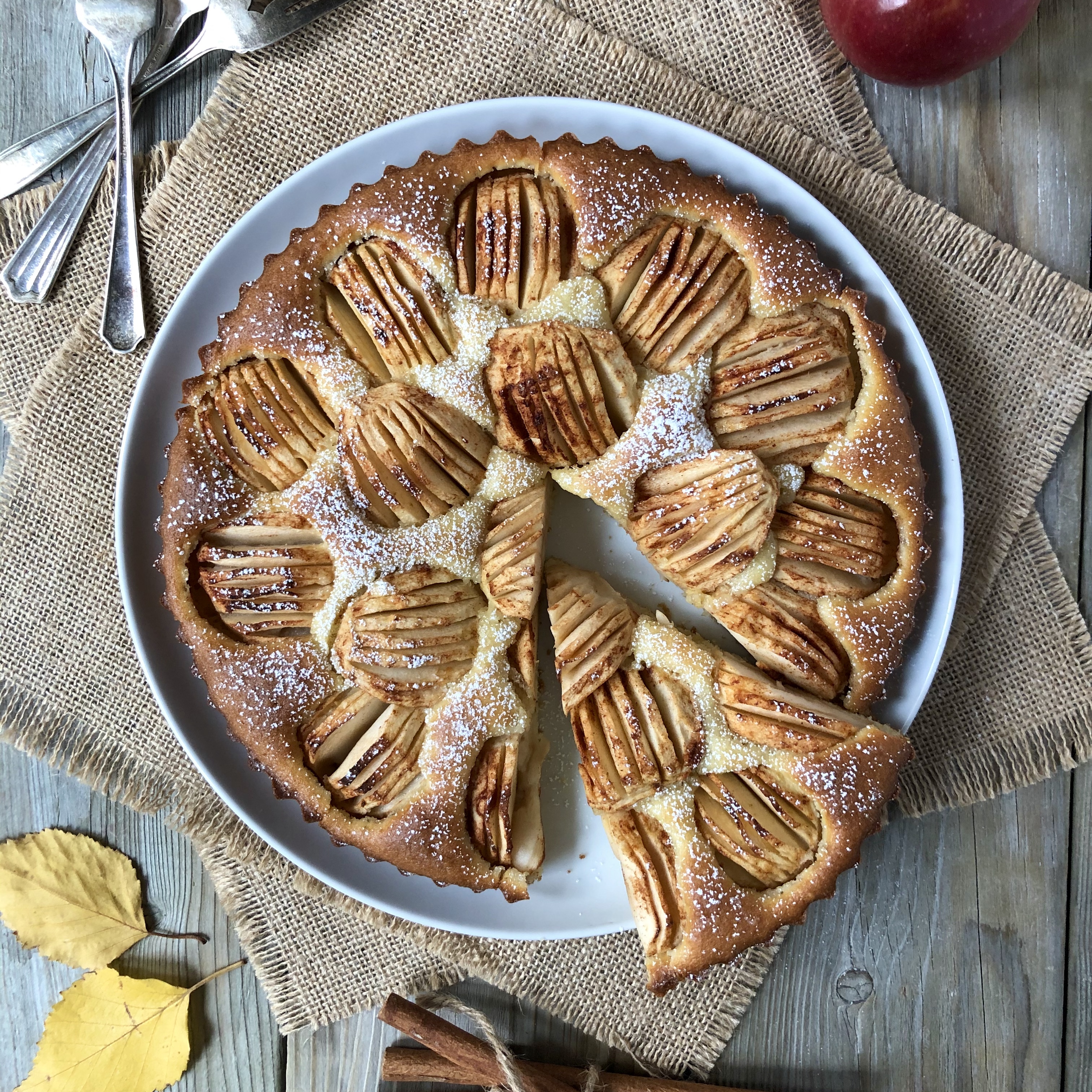 German Apple Cake 9 BEST SQ - The Kitchen Fairy