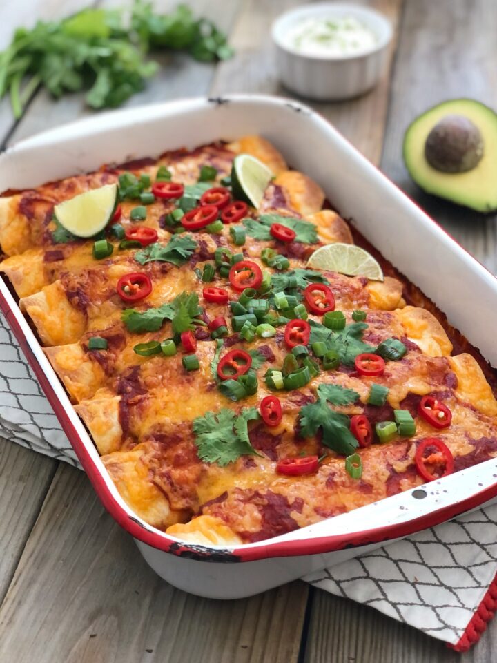 chicken enchiladas