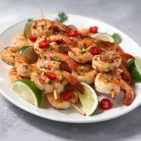 grilled chili lime shrimp