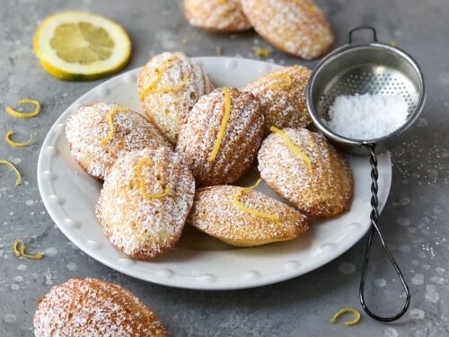 Lemon Madeleines - The Kitchen Fairy Lemon Madeleines - The Kitchen Fairy