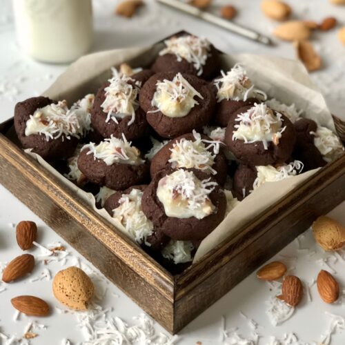 Almond Joy Chocolate Cookies